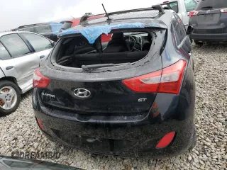 2016 Hyundai Elantra GT with VIN KMHD35LH4GU318578, listed as a Copart auction lot 73292584 with 0 mi miles and Salvage Title. Bid and sale history available at carsss.com. Image 6.