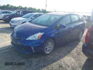 2013 Toyota Prius Two with VIN JTDZN3EU9D3271326, listed as a IAAI auction lot 42115506 with 185,846 mi miles and . Bid and sale history available at carsss.com. Image 2.