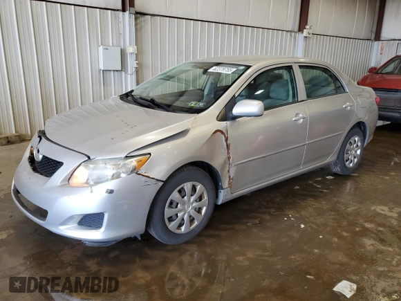2010 Toyota Corolla with VIN 1NXBU4EE9AZ359085, listed as a Copart auction lot 62379755 with 107,160 mi miles and Salvage title. Bid and sale history available at DreamBid. Image 1.