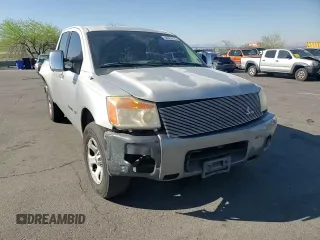 2008 Nissan Titan XE with VIN 1N6AA07D38N301724, listed as a Copart auction lot 58426715 with 211,005 mi miles and Salvage title. Bid and sale history available at DreamBid. Image 13.