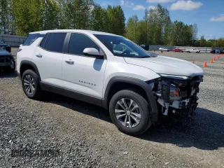 2025 Chevrolet Equinox FWD LT with VIN 3GNAXHEG2SL207460, listed as a Copart auction lot 54268685 with 7,821 mi miles and Clean Title. Bid and sale history available at DreamBid. Image 4.