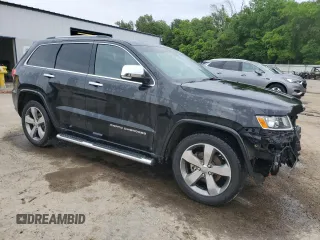 2014 Jeep Grand Cherokee Limited with VIN 1C4RJEBGXEC387304, listed as a Copart auction lot 55146595 with 168,087 mi miles and Salvage Title. Bid and sale history available at DreamBid. Image 4.