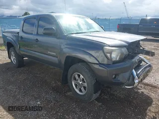 2012 Toyota Tacoma PreRunner with VIN 3TMJU4GN4CM127305, listed as a IAAI auction lot 42256234 with 104,126 mi miles and . Bid and sale history available at DreamBid. Image 1.