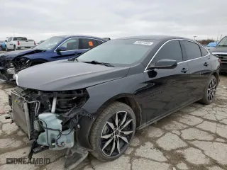 2020 Chevrolet Malibu RS with VIN 1G1ZG5ST8LF151220, listed as a Copart auction lot 49691495 with 90,345 mi miles and Salvage Title. Bid and sale history available at carsss.com. Image 1.