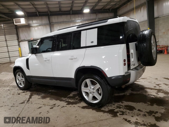 2020 Land Rover Defender SE with VIN SALEP7EU9L2022313, listed as a Copart auction lot 84724134 with 64,136 mi miles and Salvage title. Bid and sale history available at DreamBid. Image 2.