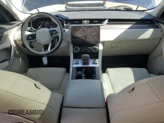 2022 Jaguar F-Pace S with VIN SADCJ2EXXNA701629, listed as a Copart auction lot 51837075 with 33,089 mi miles and Salvage title. Bid and sale history available at DreamBid. Image 8.
