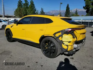 2019 Lamborghini Urus z VIN ZPBUA1ZL5KLA03794, wystawiony jako Copart lot #41689155 z przebiegiem 49 061 mil mil oraz Szkoda całkowita • Salvage title. Historia ofert i sprzedaży dostępna na DreamBid. Obrazek 2.