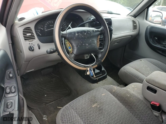 1998 Ford Ranger XL with VIN 1FTYR14X0WTA67243, listed as a Copart auction lot 74290984 with 0 mi miles and Salvage Title. Bid and sale history available at carsss.com. Image 8.
