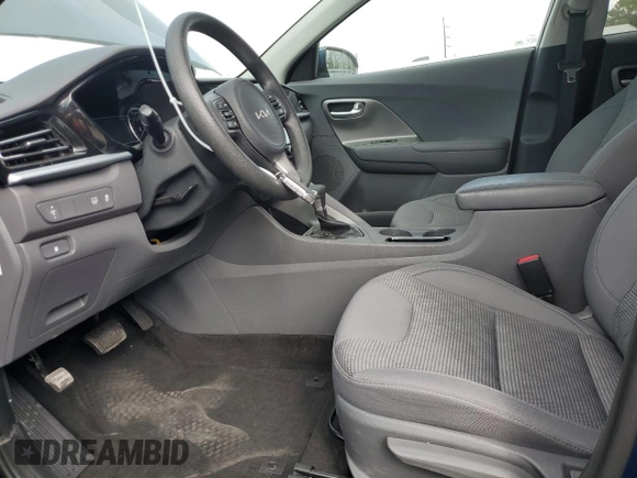 2022 Kia Niro LXS with VIN KNDCB3LCXN5539265, listed as a Copart auction lot 47728085 with 54,827 mi miles and Salvage Title. Bid and sale history available at carsss.com. Image 7.
