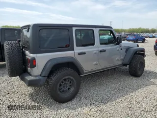 2018 Jeep Wrangler Unlimited Sport S z VIN 1C4HJXDG5JW138664, wystawiony jako Copart lot #52704185 z przebiegiem Nie podano mil oraz Szkoda całkowita • Salvage title. Historia ofert i sprzedaży dostępna na DreamBid. Obrazek 3.