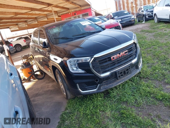 2023 GMC Terrain SLE with VIN 3GKALMEG7PL216454, listed as a IAAI auction lot 41923658 with Not provided miles and . Bid and sale history available at DreamBid. Image 1.