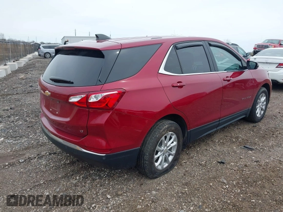 2018 Chevrolet Equinox LT z VIN 3GNAXJEV1JS554921, wystawiony jako IAAI lot #41967102 z przebiegiem 75 553 mil mil oraz . Historia ofert i sprzedaży dostępna na DreamBid. Obrazek 4.