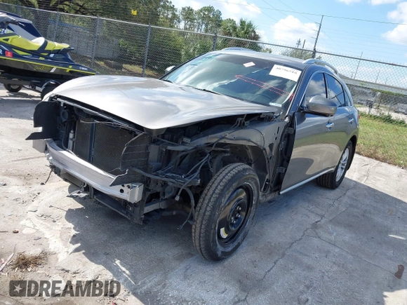 2013 Infiniti FX with VIN JN8CS1MU0DM140711, listed as a IAAI auction lot 40796518 with 179,386 mi miles and . Bid and sale history available at DreamBid. Image 18.