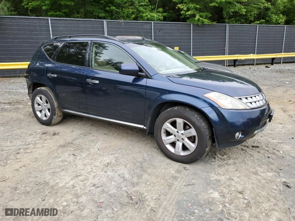 2007 Nissan Murano S with VIN JN8AZ08W47W617786, listed as a Copart auction lot 54639074 with 158,497 mi miles and Salvage Title. Bid and sale history available at carsss.com. Image 4.