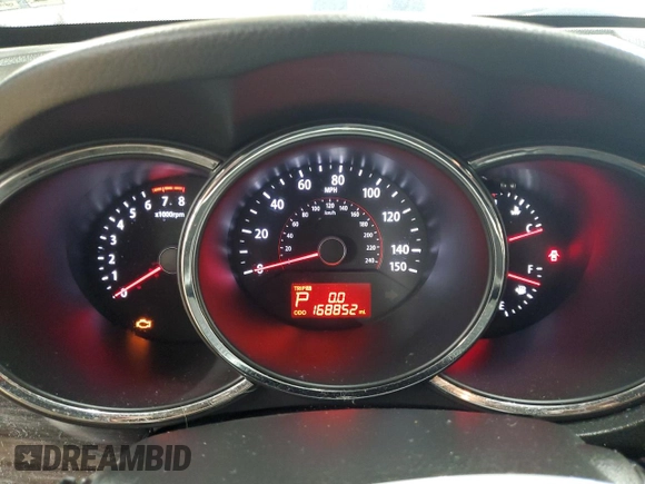 2013 Kia Sorento LX with VIN 5XYKT4A19DG387680, listed as a Copart auction lot 72417584 with 168,852 mi miles and Clean title. Bid and sale history available at DreamBid. Image 9.