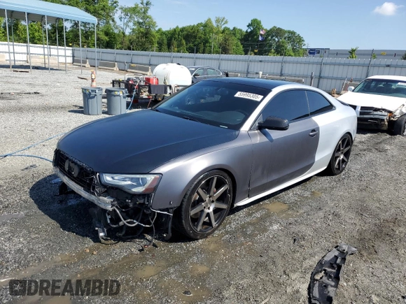 2013 Audi S5 Premium Plus z VIN WAUCGAFR3DA006862, wystawiony jako Copart lot #55995305 z przebiegiem 136 583 mil mil oraz Szkoda całkowita • Salvage title. Historia ofert i sprzedaży dostępna na DreamBid. Obrazek 1.
