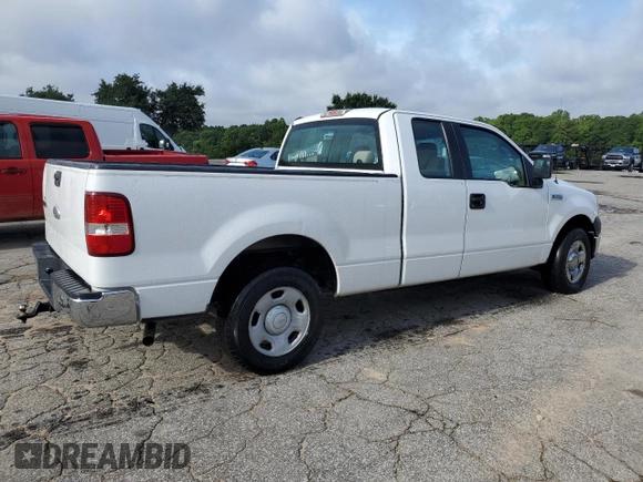2007 Ford F-150 STX with VIN 1FTRX12W07NA02984, listed as a Copart auction lot 60305325 with 127,731 mi miles and Salvage title. Bid and sale history available at DreamBid. Image 3.