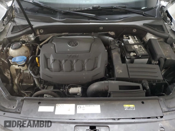 2018 Volkswagen Passat SE with VIN 1VWBA7A35JC016506, listed as a Copart auction lot 61044895 with 95,168 mi miles and Salvage title. Bid and sale history available at DreamBid. Image 11.