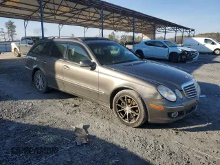 2009 Mercedes-Benz E 350 with VIN WDBUH87X29B445142, listed as a Copart auction lot 41765205 with 212,211 mi miles and Salvage Title. Bid and sale history available at DreamBid. Image 4.