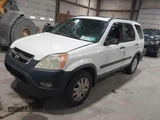 2002 Honda CR-V EX with VIN JHLRD78802C007646, listed as a IAAI auction lot 41585777 with 206,802 mi miles. Bid and sale history available at carsss.com. Image 2.