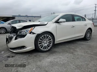 2014 Buick LaCrosse Premium II with VIN 1G4GF5G34EF224589, listed as a Copart auction lot 53702095 with 128,079 mi miles and Salvage title. Bid and sale history available at DreamBid. Image 1.