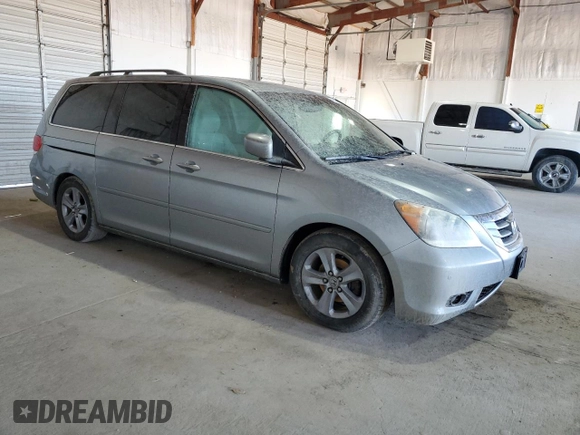 2008 Honda Odyssey Touring with VIN 5FNRL38948B103227, listed as a Copart auction lot 46594395 with 0 mi miles and Salvage Title. Bid and sale history available at carsss.com. Image 4.