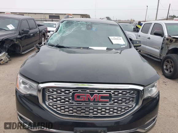 2017 GMC Acadia Denali with VIN 1GKKNPLSXHZ323869, listed as a IAAI auction lot 41600828 with 131,676 mi miles. Bid and sale history available at carsss.com. Image 6.