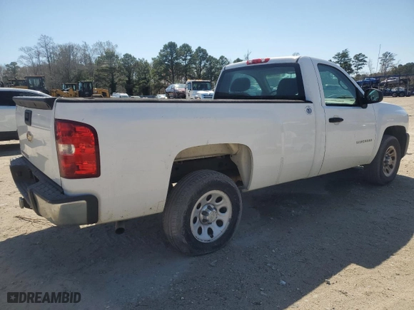 2011 Chevrolet Silverado 1500 Work Truck with VIN 1GCNCPEX0BZ109066, listed as a Copart auction lot 49866995 with 186,412 mi miles and Clean Title. Bid and sale history available at carsss.com. Image 3.