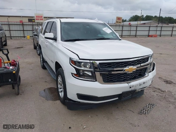 2020 Chevrolet Tahoe LT with VIN 1GNSCBKC7LR120646, listed as a IAAI auction lot 41710368 with 53,372 mi miles. Bid and sale history available at carsss.com. Image 1.