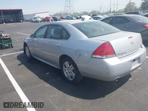 2013 Chevrolet Impala LT with VIN 2G1WG5E34D1235459, listed as a IAAI auction lot 41894174 with 268,942 mi miles and . Bid and sale history available at DreamBid. Image 3.