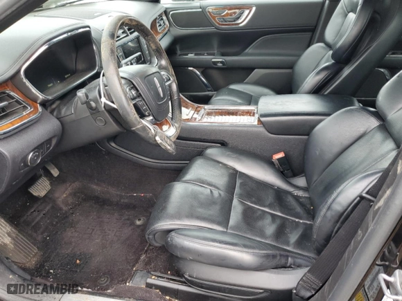 2017 Lincoln Continental Reserve with VIN 1LN6L9NP5H5629565, listed as a Copart auction lot 46391805 with 182,134 mi miles and Salvage Title. Bid and sale history available at carsss.com. Image 7.