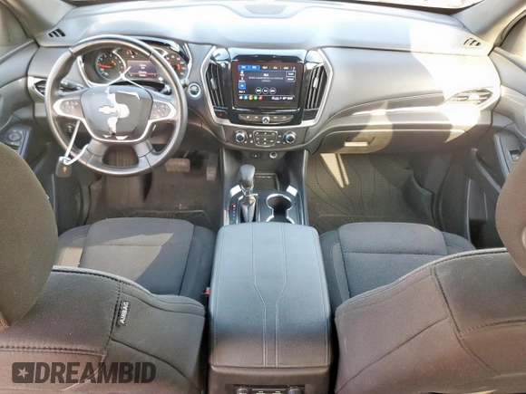 2023 Chevrolet Traverse LT Cloth with VIN 1GNERGKW3PJ108498, listed as a Copart auction lot 61243445 with 101,936 mi miles and Salvage title. Bid and sale history available at DreamBid. Image 8.
