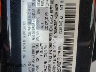 2012 Mazda CX-7 i Sport z VIN JM3ER2BM5C0410618, wystawiony jako Copart lot #46255475 z przebiegiem 164 608 mil mil oraz Szkoda całkowita • Salvage title. Historia ofert i sprzedaży dostępna na DreamBid. Obrazek 14.
