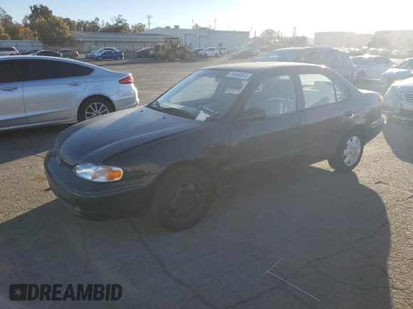 1999 Chevrolet Prizm z VIN 1Y1SK5289XZ411868, wystawiony jako Copart lot #79348064 z przebiegiem 175 202 mil mil oraz Czysty tytuł • Clean title. Historia ofert i sprzedaży dostępna na DreamBid. Obrazek 1.
