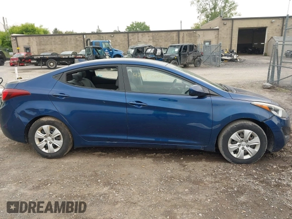 2016 Hyundai Elantra SE with VIN 5NPDH4AE0GH703882, listed as a IAAI auction lot 42483409 with 114,523 mi miles and . Bid and sale history available at DreamBid. Image 13.