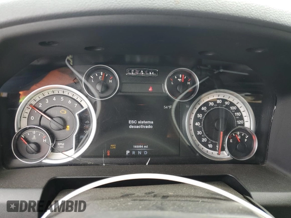 2014 Ram 3500 Big Horn with VIN 3C63R3DJ1EG285583, listed as a Copart auction lot 56854604 with 163,094 mi miles and Salvage Title. Bid and sale history available at carsss.com. Image 9.