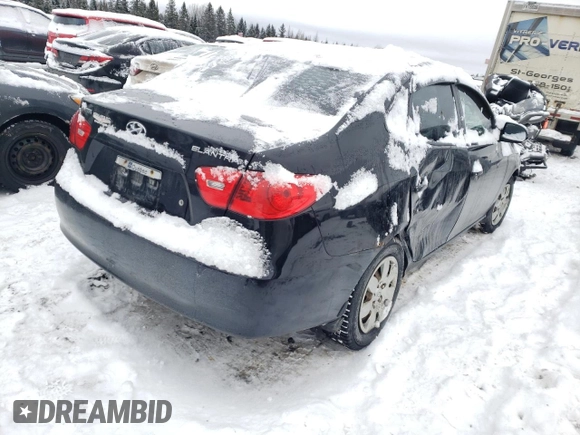 2009 Hyundai Elantra with VIN KMHDT45D29U783660, listed as a Copart auction lot 43276315 with 204,386 mi miles and Salvage title. Bid and sale history available at DreamBid. Image 3.