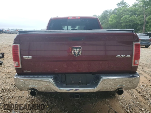 2016 Ram 1500 Laramie z VIN 1C6RR7NT3GS390185, wystawiony jako Copart lot #57874635 z przebiegiem 109 023 mil mil oraz Szkoda całkowita • Salvage title. Historia ofert i sprzedaży dostępna na DreamBid. Obrazek 6.