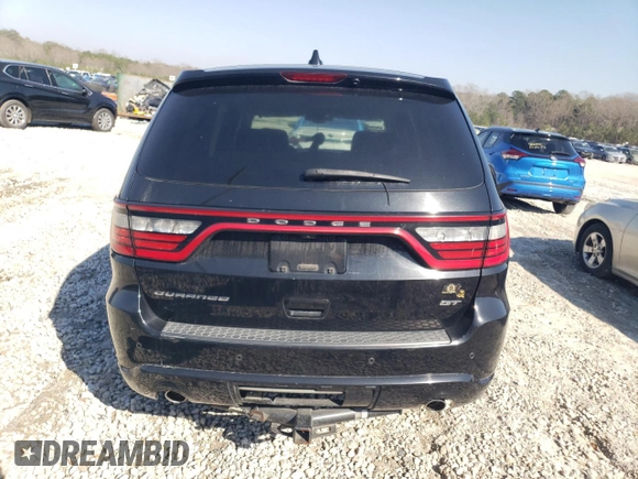 2017 Dodge Durango GT with VIN 1C4RDHDG4HC814082, listed as a Copart auction lot 48418665 with 192,822 mi miles and Salvage Title. Bid and sale history available at DreamBid. Image 6.