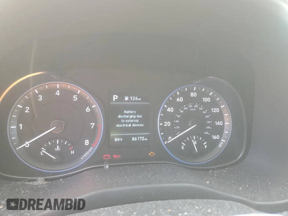 2021 Hyundai Kona SE z VIN KM8K1CAA4MU644545, wystawiony jako Copart lot #49736815 z przebiegiem 86 172 mil mil oraz Szkoda całkowita • Salvage title. Historia ofert i sprzedaży dostępna na DreamBid. Obrazek 9.
