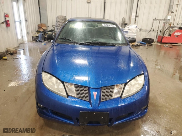 2005 Pontiac Sunfire with VIN 3G2JB12F25S227586, listed as a Copart auction lot 45032355 with 130,685 mi miles and Clean Title. Bid and sale history available at carsss.com. Image 5.