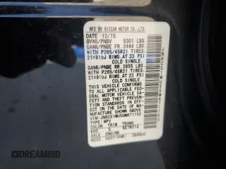 2016 Infiniti QX70 with VIN JN8CS1MU5GM671150, listed as a Copart auction lot 52482345 with 138,204 mi miles and Salvage title. Bid and sale history available at DreamBid. Image 13.
