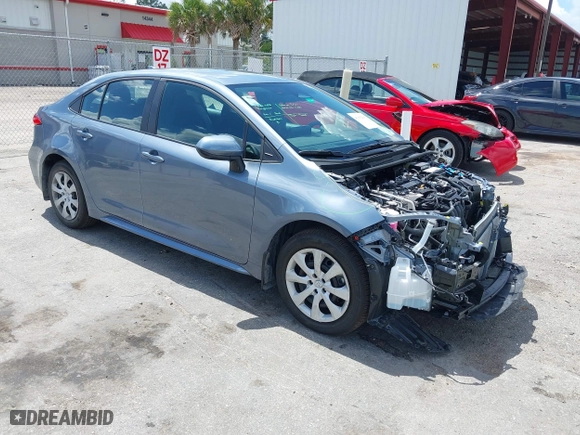 2024 Toyota Corolla LE with VIN 5YFB4MDE0RP226276, listed as a IAAI auction lot 41902500 with 5,908 mi miles. Bid and sale history available at carsss.com. Image 1.