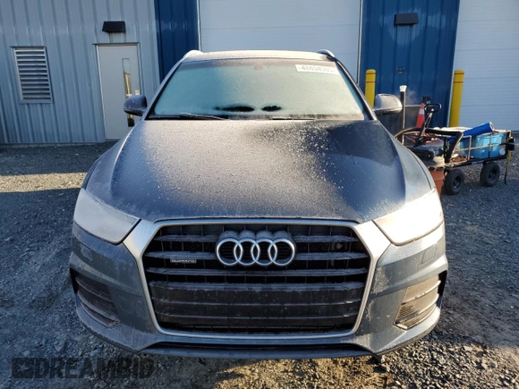 2016 Audi Q3 with VIN WA1JFCFS1GR018195, listed as a Copart auction lot 48454905 with 166,757 mi miles and Salvage title. Bid and sale history available at DreamBid. Image 5.