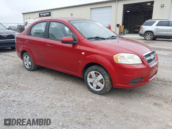2008 Chevrolet Aveo LS with VIN KL1TD56688B096686, listed as a IAAI auction lot 42557429 with 67,405 mi miles and . Bid and sale history available at DreamBid. Image 1.