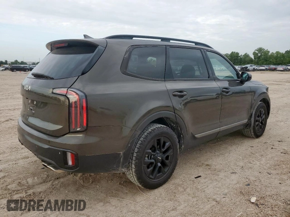 2023 Kia Telluride SX X-Pro with VIN 5XYP5DGCXPG388169, listed as a Copart auction lot 64458405 with 12,115 mi miles and Salvage title. Bid and sale history available at DreamBid. Image 3.