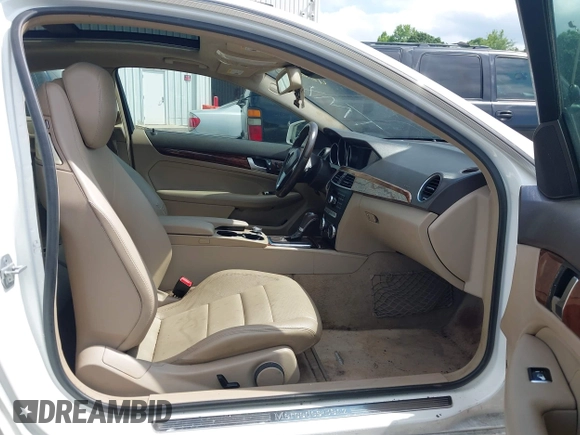 2012 Mercedes-Benz C 250 with VIN WDDGJ4HB1CF867911, listed as a IAAI auction lot 42360323 with 185,363 mi miles and . Bid and sale history available at DreamBid. Image 5.