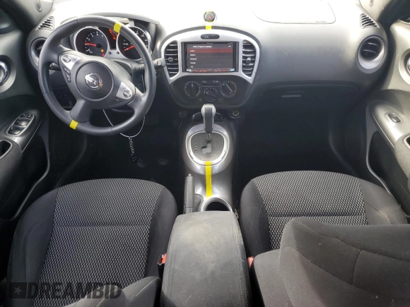 2015 Nissan Juke SV with VIN JN8AF5MV4FT559827, listed as a Copart auction lot 89210315 with 97,608 mi miles and Salvage Title. Bid and sale history available at DreamBid. Image 8.