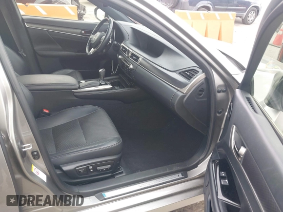 2016 Lexus GS 350 with VIN JTHBZ1BL6GA001569, listed as a IAAI auction lot 41809414 with 46,798 mi miles. Bid and sale history available at carsss.com. Image 5.
