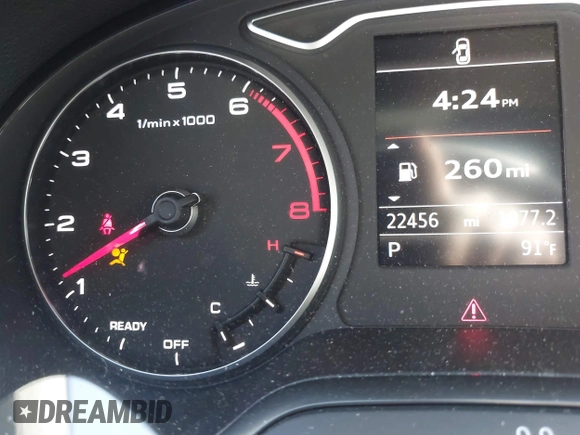 2020 Audi A3 Premium z VIN WAUAUGFFXLA002962, wystawiony jako IAAI lot #42138035 z przebiegiem 22 456 mil mil oraz . Historia ofert i sprzedaży dostępna na DreamBid. Obrazek 16.